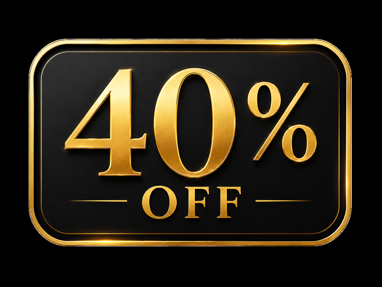 40% Off