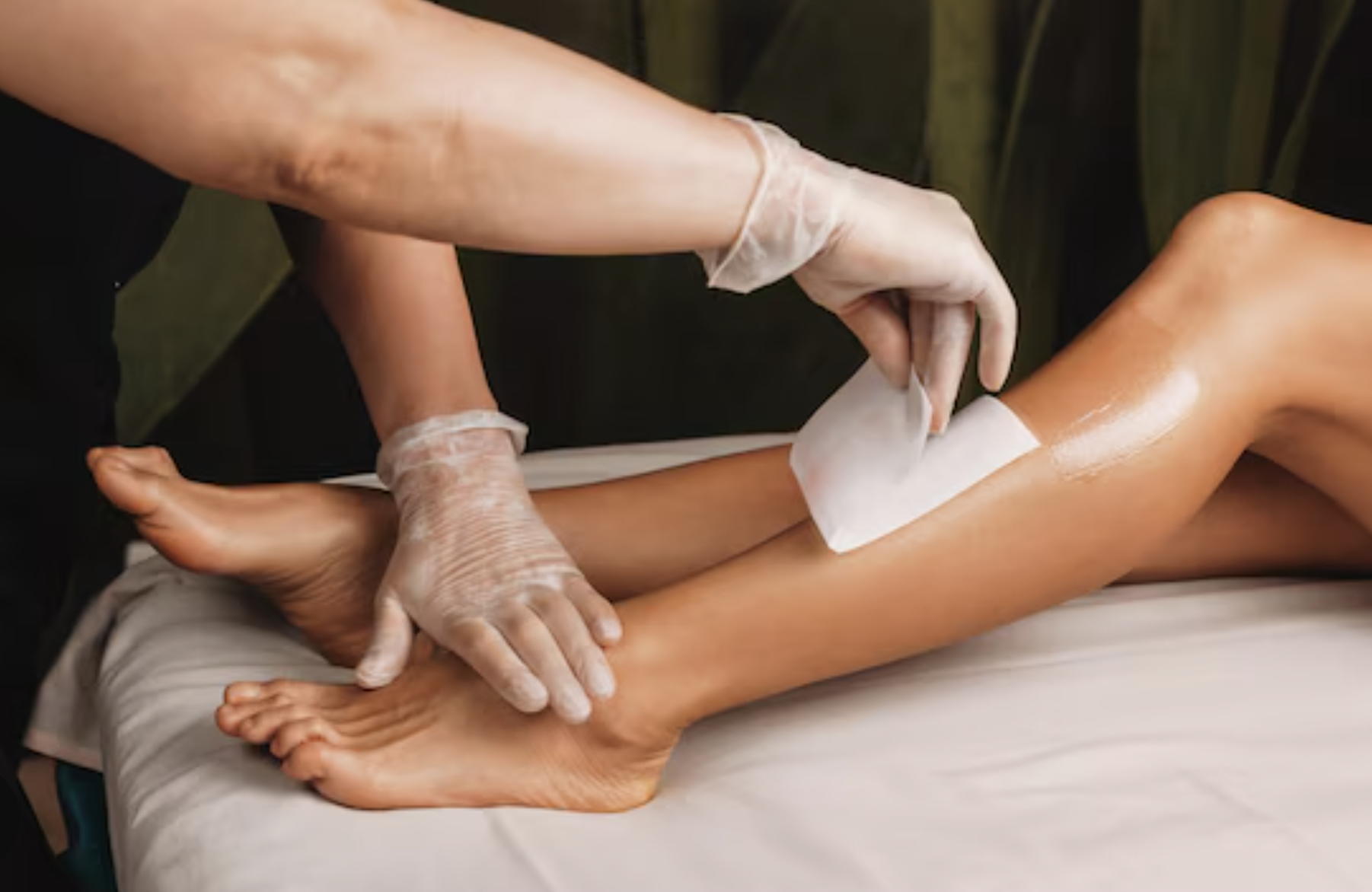 Full body hot wax grooming service